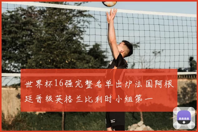 世界杯16强完整名单出炉法国阿根廷晋级英格兰比利时小组第一